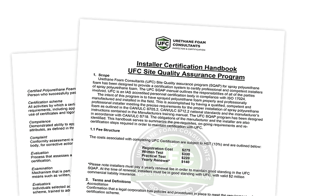 UFC Installer Handbook